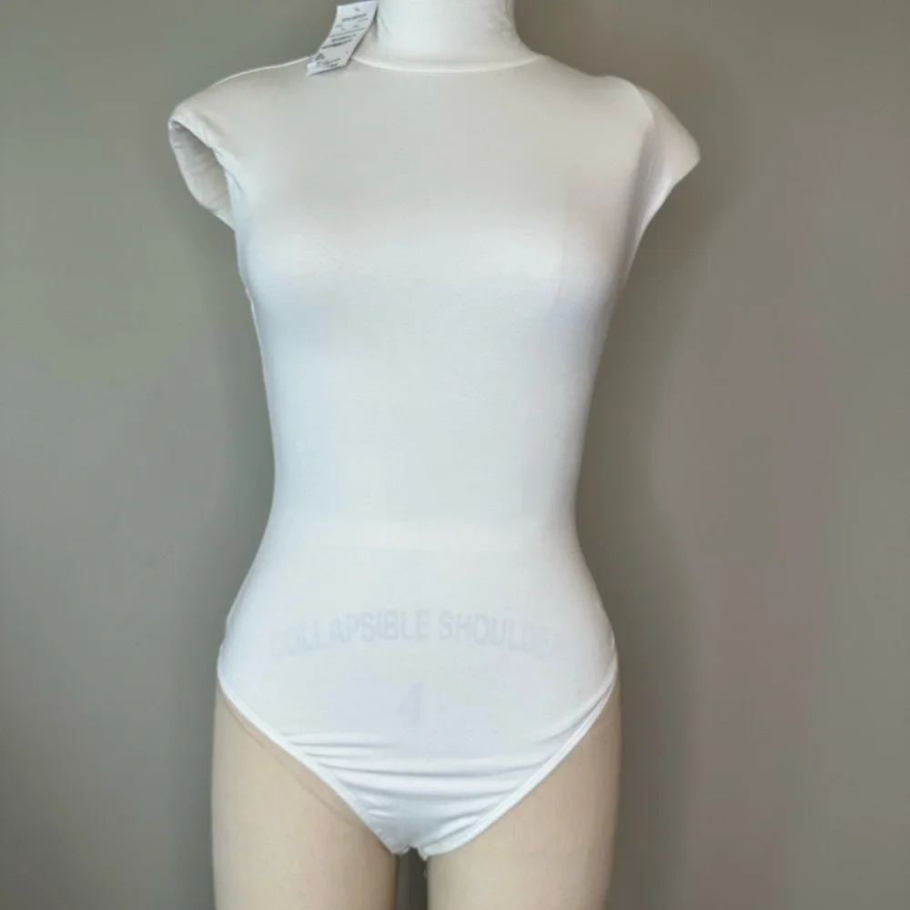 Good American Mock Neck Power Bodysuit - Picture 2 of 4